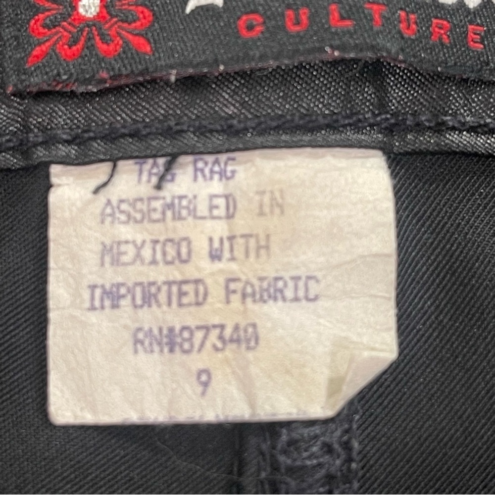 Tag Rag Culture Vintage Shiny Satin Feel Junior Pants 9 - Picture 7 of 10